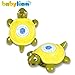 Babylian Floating Toy Tortoise Bath Thermometer for Baby Bathing Water Temperature Measure and Safe & Happy Bathing (Tortoise)