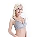 Cotton Nursing Bra, ZUMIY® Women's Wireless Seamless Front Closure Maternity Breastfeeding Bra
