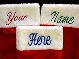 Personalized Christmas Stockings Custom Name Embroidered 19