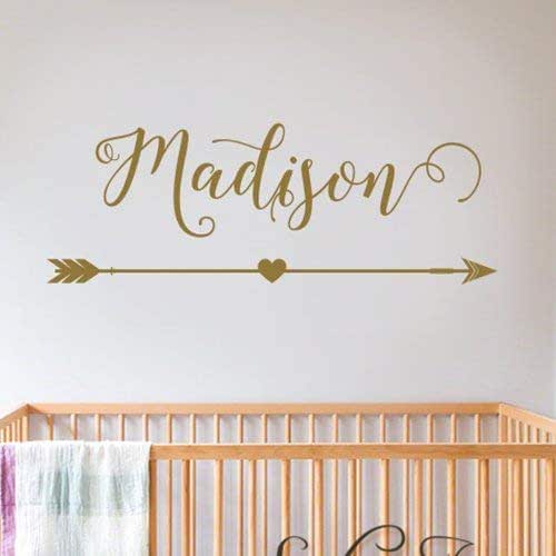 Name Wall Stickers Decal Personalized Decal Removable Wall