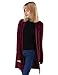 ninovino Women's Open Front Cardigan Twist Cable Knitted Long Sleeve Sweater