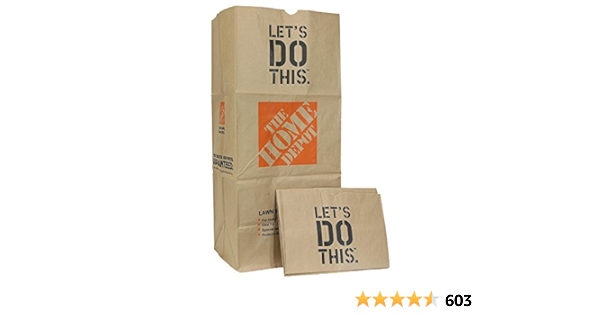 lowes brown paper bolsas