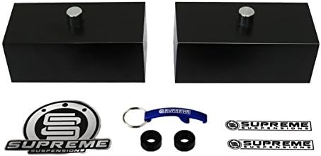 Supreme Suspensions - Chevy GMC 2" Billet Rear Lift Blocks 1500 2500 3500