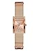 GUESS Factory Women's Rose Gold-Tone Mesh Analog Watch, NS