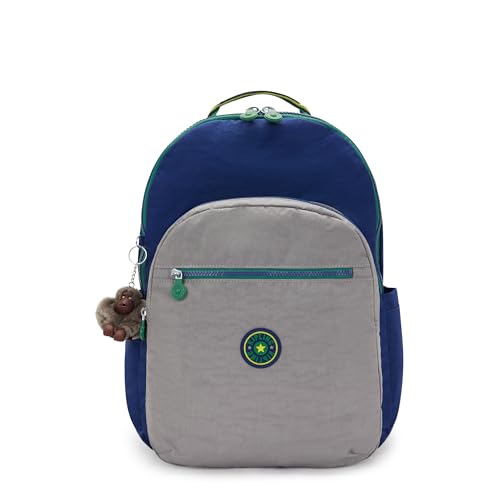 Kipling Women's Seoul Extra Large 17" Laptop Backpack, Durable, Roomy with Padd…