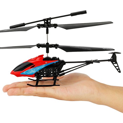 For Christmas,Sunfei JX-807 RC 2CH Mini Quadcopter Helicopter Micro Radio Remote Control Aircraft (Red)