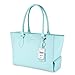 Blush Insulated Aqua Purse Totes, Blue