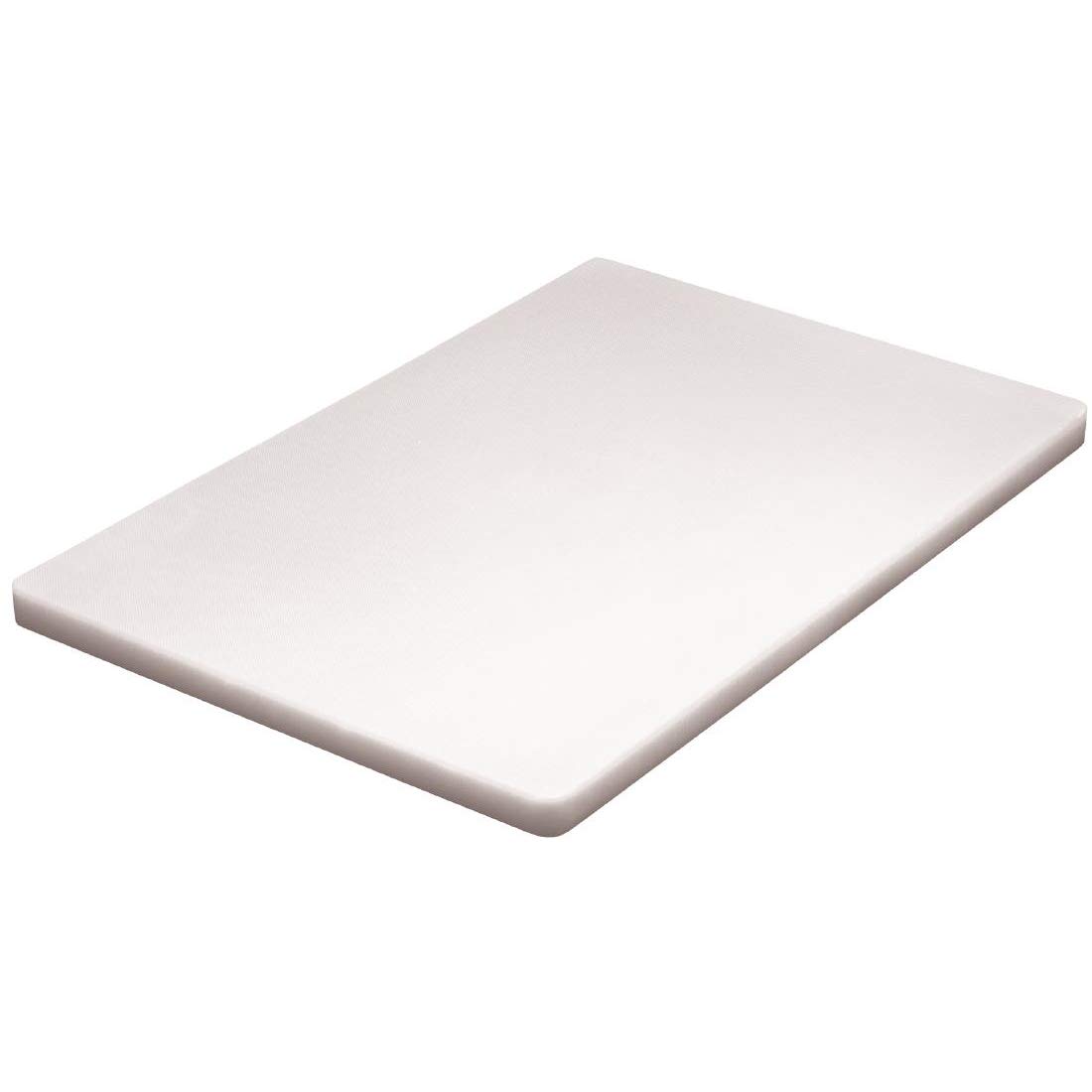 Hygiplas Thick Chopping Board in White - Polyethylene - 20 x 450 x 300 mm