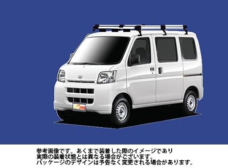 Amazon ルーフキャリア Hl236csp ハイゼットカーゴ S3v S321v S330v S331v Hシリーズ アルミ素材 タフレック Tufreq 精興工業 ルーフbox ラック 車 バイク