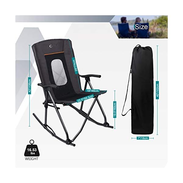 folding rocking chair in a bag