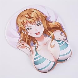 Nami New Anime Mouse Pads with Wrist Rest Gaming 3D