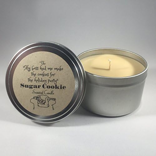 Feminist Sugar Cookie Scented Candle: "My boss had me make the cookies for the holiday party"