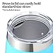 Wine Tumbler, ZUNIA 12oz Stainless Steel Double Wall Vaccum Insulation Stemless Wine Glass Cup Drink-Ware Glasses for Wine, Coffee, Champagne, Cocktails and Beer with Lid for Mrs Mom Aunts, Black