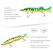 Lixada Fishing Lure,8-12inch Lifelike Multi-jointed 8/13-segement Pike Muskie Swimbait Crankbait Hard Bait Fish Treble Hook Tackle