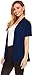 Red Hanger Cardigans for Women - Short Sleeve Womens Open Cardigan Sweaters (Navy-L)