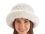Faux Fur Woven Brim Hat