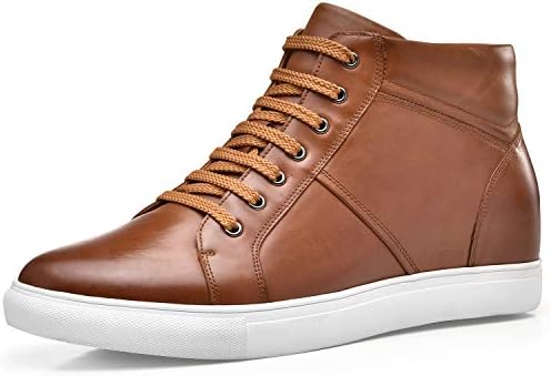 シークレットシューズ メンズ ブーツ 厚底 ロングブーツ ハイカット 本革 背が高くなる靴 人気