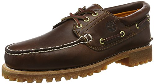 UPC 000906252084, Timberland Men&#39;s Classic 3 Eye Lug Boat Shoe,Brown,11 W US