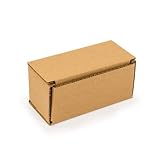 Pratt PRA0180 Recycled Corrugated Cardboard Single Wall Standard Box with C Flute, 6