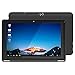YUNTAB 10.1 inch Android 2 in 1 Tablet, 64-bit Quad Core CPU, 1GB RAM, 16GB ROM, Support Keyboard, with HDMI Port, Dual Camera GPS, WiFi, IPS 1280800 Touch Screen (Black)