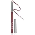 Palladio, Retractable Waterproof Lip Liner High Pigmented and Creamy Color Slim Twist Up Smudge Proof Formula with Long Lasting All Day Wear No Sharpener Required, Plum