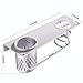 Kioos Aluminum Wall Mounted Hair Dryer Holder, Blow Dryer Brush Rack, Hanging Bathroom Shelves with Towel Bar Hooks 1 Cup