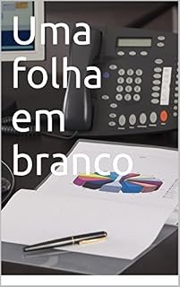Livro Uma folha em branco