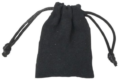 Bartl GmbH Velvet Pouch, Black, Mini