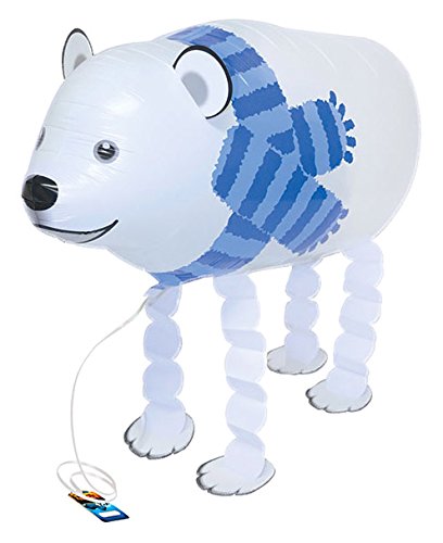 Burton & Burton Polar Bear Pet Shape Foil Balloon, 23"