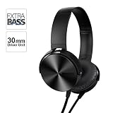 Moyzikh Extra Bass On-Ear Headphones (Assorted Color)