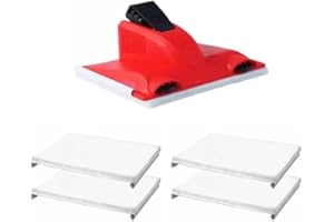 Paint Edger Tool with 4 Pads – Edge Painting Tool for Walls & Ceilings, Precision Corner Paint Brush for Smooth Cutting, Esse