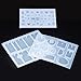 Mtlee 13 Pieces Assorted Designs Resin Casting Molds Silicone Jewelry Making Molds Set with 100 Pieces Mini Screw Eye Pins for Jewelry Pendants DIY