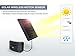 Extra Solar Wireless Outdoor Weatherproof Motion Sensor/Detector for HTZSAFE Alarms-1/2 Mile Wireless Transmission Range-Up to 50FT Sensor Range 3 Adjustable Sensitivities