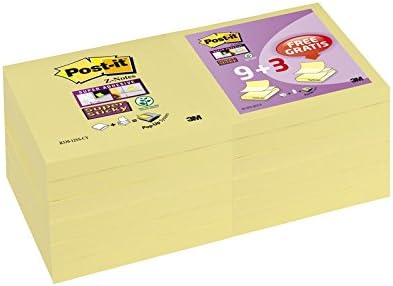 Sticky Post-it 11242 a Z, amarillo Canary: Amazon.es: Oficina y papelería