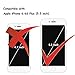 Costyle 10pcs/lot 10 Colors Soft Clear Back Hard Cover Slim Scratch-Resistant Case Skin Compatible iPhone 6 Plus iPhone 6S Plus 5.5 INCH-Black White Pink Hot Pink Purple Red Yellow Purple Green Blue