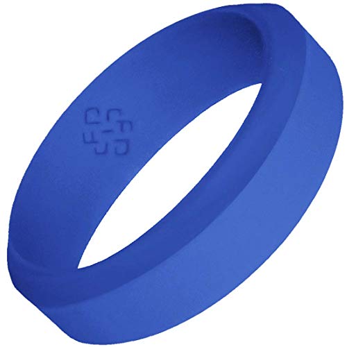 Silicone Wedding Ring Band for Men Women Enhanced Comfort