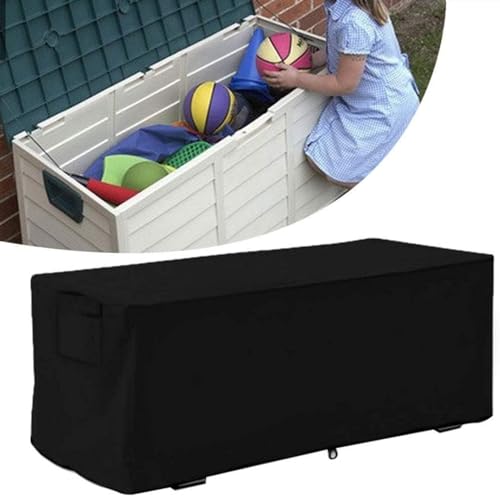 41s2YBZyN6L Baverta Gartenmöbel Abdeckung, Garten Kissentruhe Schutzhülle Kissenbox Für Outdoor Deckboxen Und Aufbewahrungsboxen