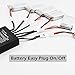 BTG Upgrade 3.7V Lipo Battery Charger for Quadcopter - Compatible with Hubsan X4 H107L H107C H107D Syma X11C X5C X5SW Holy Stone HS170 HS177 F180 HS230 Eachine E010 UDI U45 DROCON X708W Force1 U45W