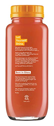 Sol-ti Goji Strawberry SuperAde Organic Cold Pressed Juice - Refreshing Nutrient-Rich Beverage, 9PK