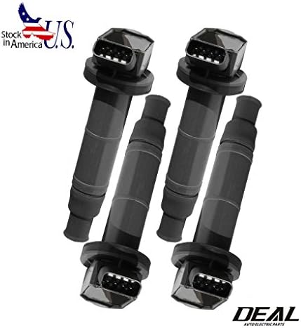 VIOJI 4pcs New Ignition Coils For Lexus Scion Toyota 2.0L 2.4L L4 90919-19023/02244 Engin ID 2AZFE
