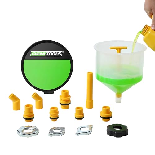 OEMTOOLS 87009 No-spill Coolant Funnel Kit