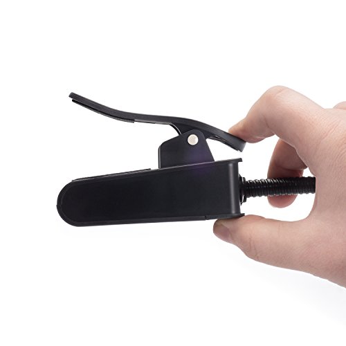 Rechargeable Clip-on Music Stand Orchestra Light- 10 Bright LEDs- Includes USB Cord, Wall Plug, and Carrying Bag- Also for Reading, DJs, Artists, Crafting