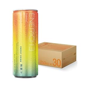 ENERICHE エネリッシュ エナジードリンク カフェイン ゼロカロリー 250ml×30本 【GABA γ-アミノ酪酸】