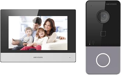 Hikvision DS-KIS603-P Video Intercom Set 7" Touch Screen PoE 2MP Camera