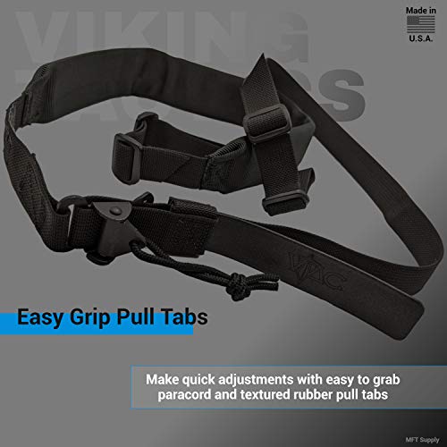 Viking Tactics Hybrid Gun Sling VTAC Quick Adjust 2 Point Rifle Sling & 4"x6" Adhesive