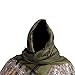 Zephyr Tactical Shemagh Tactical Desert Scarf - Skull & Crossbones - Olive