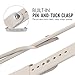 38mm Watch Band, Acytime Durable Soft Silicone Replacement iWatch Band Sport Style Wrist Strap for Apple Watch Band Series 3 Series 2 Series 1 Sport, Edition 38mm (38mm-Pebble)