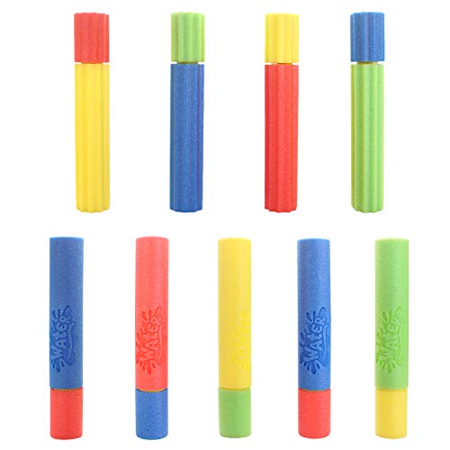 image for Fun-Here Water Shooter 9-Pack Pool Noodles 2 Styles Summer Toys Bulk W