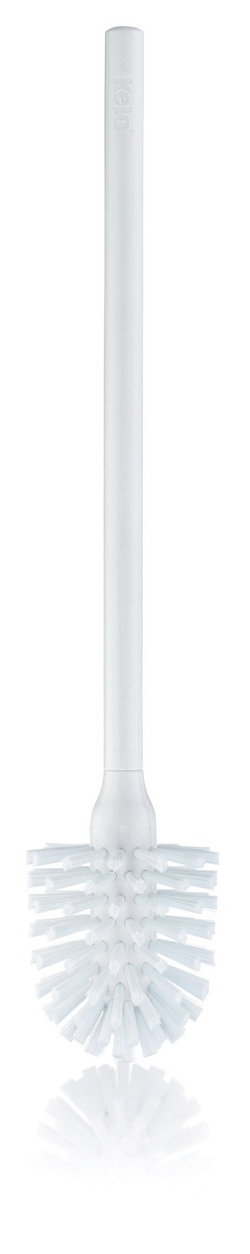 Kela La Brosse 20142 Toilet Brush with Plastic Handle Length 45.5 cm White