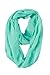 WishCart Girls Infinity loop Scarf Light Weight Soft Candy Colors